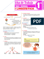 El Signo Linguistico para Primer Grado de Secundaria