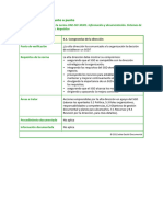 ISO 30301 Apartado de La Norma 5.1