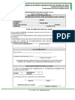 5 - Requerimento de Isenção de Taxas