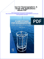 Download ebook R And Python For Oceanographers A Practical Guide With Applications Pdf full chapter pdf