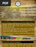 History of BNHS