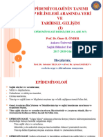 1.Epidemiyolojinin tanımı1