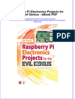 Download ebook Raspberry Pi Electronics Projects For The Evil Genius Pdf full chapter pdf