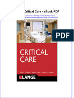 Download ebook Lange Critical Care Pdf full chapter pdf