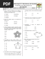 Lista de Exercicios DE POLIGONOS 7 ANO | PDF