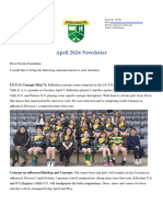 newsletter april 2024