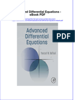 Ebook Advanced Differential Equations PDF Full Chapter PDF