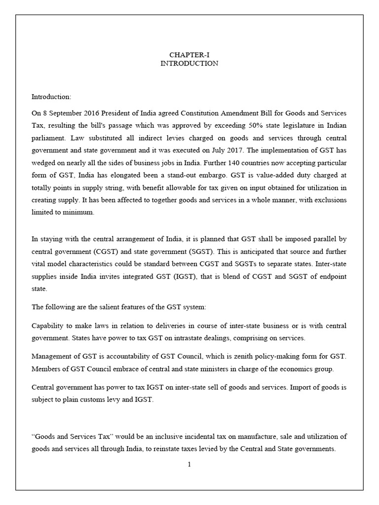Overview of India's Goods and Services Tax | PDF | Value Added Tax | Taxes