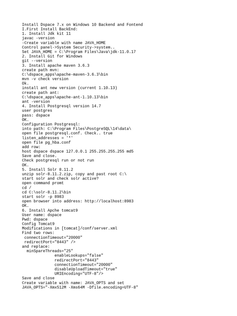 install-dspace-7-on-windows-pdf-superuser-postgre-sql