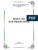 BÁO CÁO SẢN PHẨM STEM