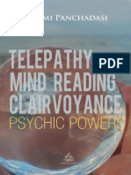 Telepatia, Leitura Da Mente, Clarividência e Outros Poderes Pisiquicos