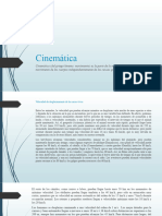 Cinemática. Física