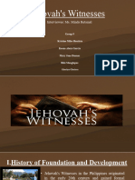 Group 9 Jehovas Witness Ppt