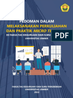 Buku Pedoman Micro Teaching Universitas Jember 2022