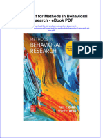 Download ebook Loose Leaf For Methods In Behavioral Research Pdf full chapter pdf