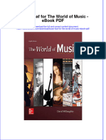 Ebook Loose Leaf For The World of Music PDF Full Chapter PDF