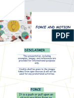Forces and Motion Updated
