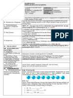 Cot 1 DLP - Lesson Plan - Pagpapakita NG Paghahati-Hati NG Mga Bilang Hanggang 100 Gamit Ang 6, 7, 8, at 9