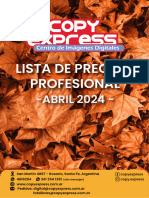 Lista Profesional Abril 2024