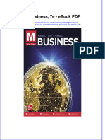 Filedate - 582download Ebook M Business 7E PDF Full Chapter PDF