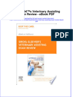 Ebook Elseviers Veterinary Assisting Exam Review PDF Full Chapter PDF