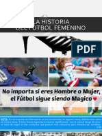 A23. 3. HISTORIA DEL FÚTBOL Femenino Nacional e Internacional