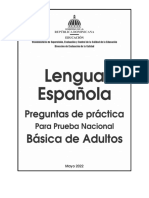 Lengua Española Básica Adultos