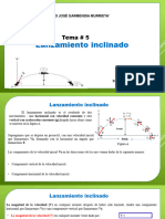 LANZAMIENTO INCLINADO