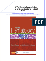 Ebook Rodaks Hematology Clinical Principles and Applications PDF Full Chapter PDF