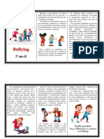 Mini Livro Sanfona - Bullying