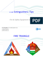 Fire Extinguishers Tips