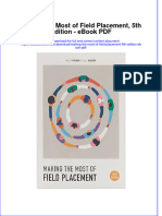 Ebook Making The Most of Field Placement 5Th Edition PDF Full Chapter PDF