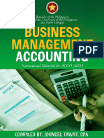 Business Management Accounting ACCO 20293 - SP - Tawat 1 3