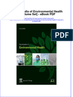 Download ebook Encyclopedia Of Environmental Health 6 Volume Set Pdf full chapter pdf