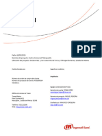 Especificaciones de Sensores