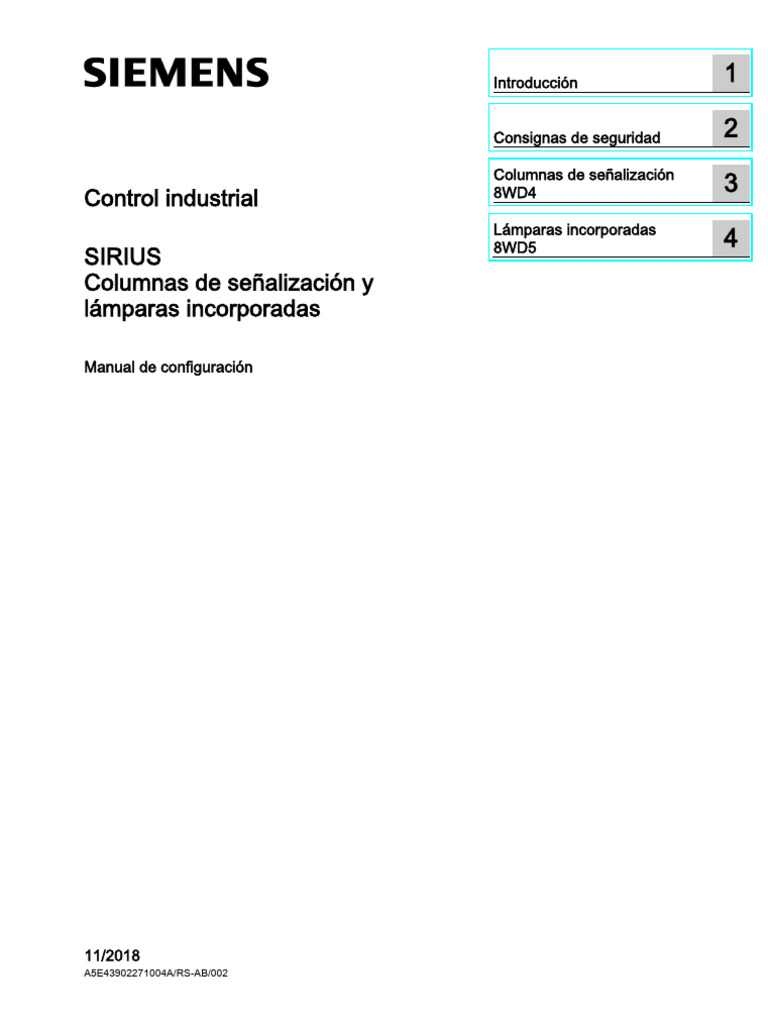 Manual SIRIUS Signal Columns es-MX | PDF | Aplicación movil | Diodo ...