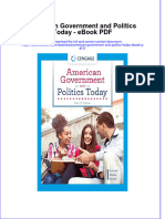Ebook American Government and Politics Today 2 Full Chapter PDF