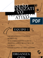 Diseño Organizativo y Administrativo