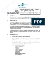 Ii - Mac-G01-11 Procedimiento para Emisión y Control de Documentos Del Sistema de Gestión de Seguridad