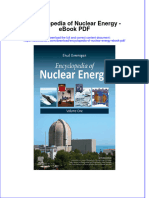 Ebook Encyclopedia of Nuclear Energy PDF Full Chapter PDF