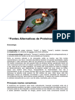 Fontes Alternativas de Proteínas - Insetos 0910