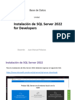 Instalación de SQL Server 2022