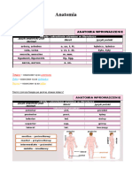 Anatomia - Notatki DR Szot