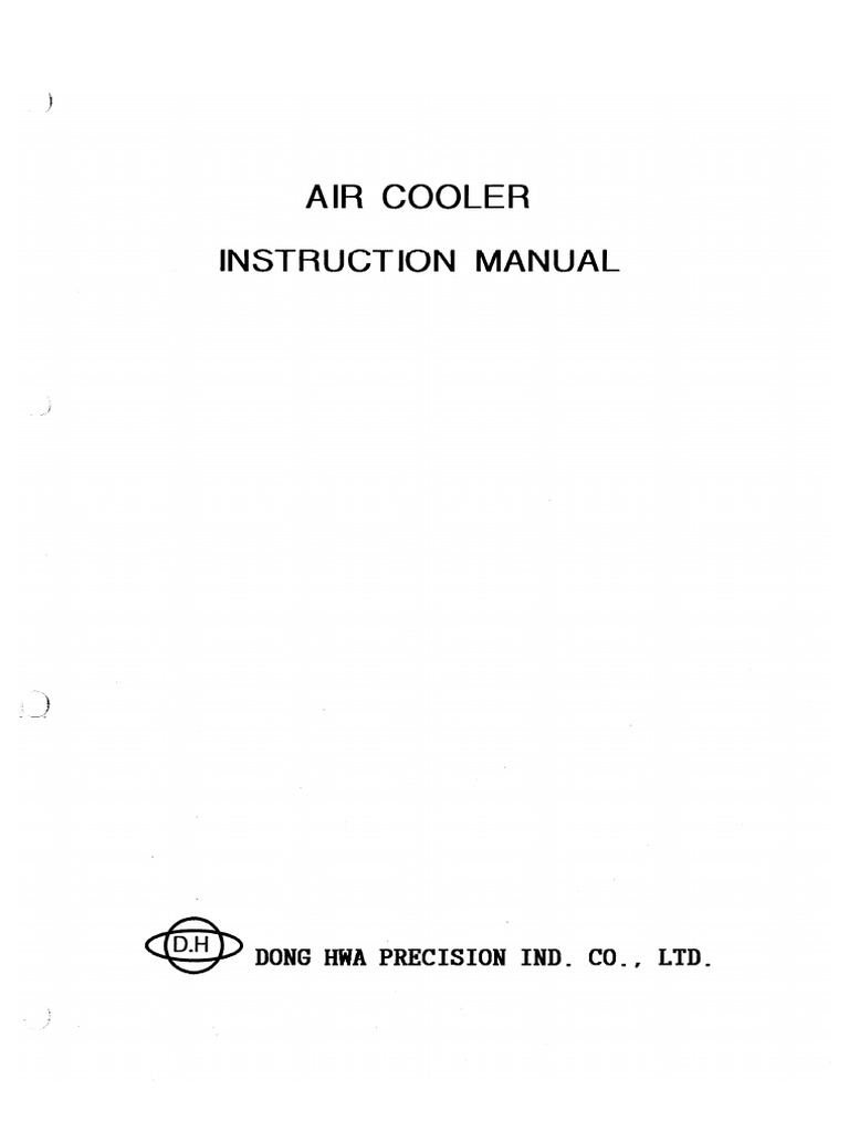 PRINT MAC330 AIRCOOLER MANUAL visual data 3