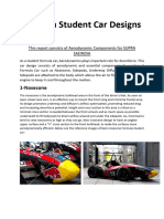 Aerodynamic & Material Report