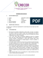 Informe Integral - Valery Arcondo