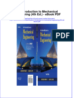 Ebook An Introduction To Mechanical Engineering 4Th Ed PDF Full Chapter PDF