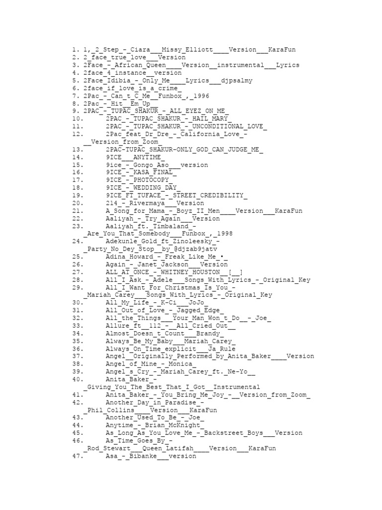 kareoke-song-list-pdf-pop-music-soul-music