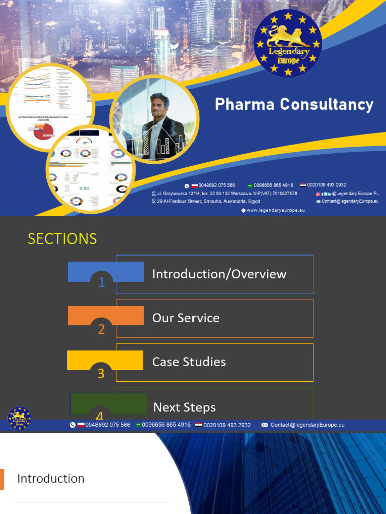 Pharma Consultancy by Legendary Europe-1 | PDF | Market (Economics ...