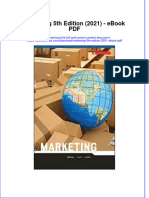 Download ebook Marketing 5Th Edition 2021 Pdf full chapter pdf